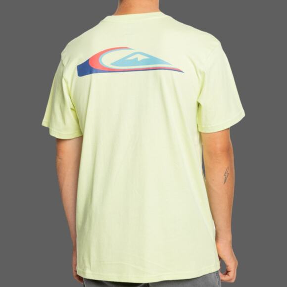 Quiksilver Warp Drive SS Tee Green Size M NWT AQYZT09928 - Picture 2 of 10
